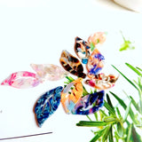 Japanese & Acetic Acid Multi-Color Natural Leaves DIY Jewelry Earrings