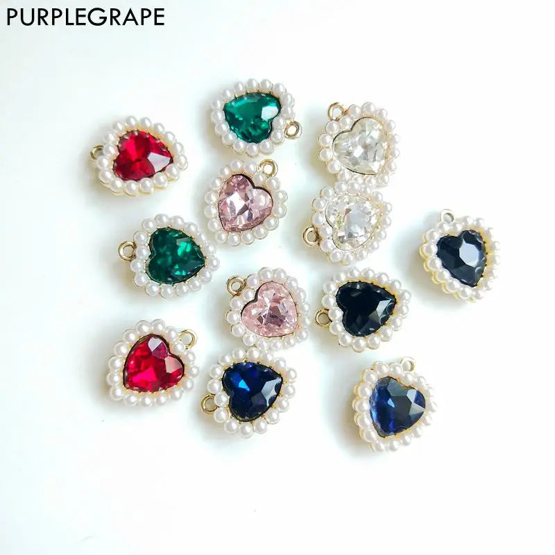 Japanese & Pearl Zircon Multicolor Earrings Pendant Pack