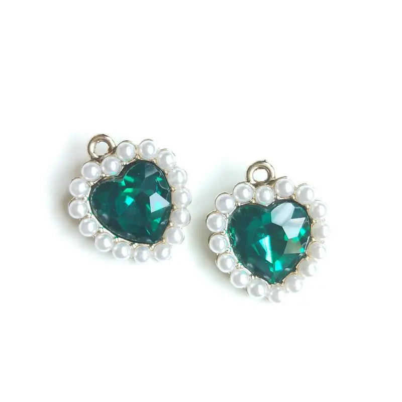 Japanese & Pearl Zircon Multicolor Earrings Pendant Pack