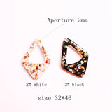 Japanese Grain Texture Acrylic Earring Accessories