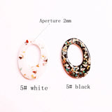 Japanese Grain Texture Acrylic Earring Accessories