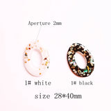 Japanese Grain Texture Acrylic Earring Accessories