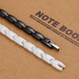 Japanese Style Ceramic Bracelet with Magnetic Inlay for Men