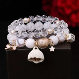 Japanese Sweet Multi-Layer Student Beaded Bracelet for Women