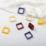 Japanese Geometric Resin Pendant DIY Jewelry Materials