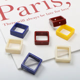 Japanese Geometric Resin Pendant DIY Jewelry Materials