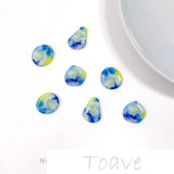 Japanese Irregular Shaped Acrylic Glue Earrings DIY Jewelry Material