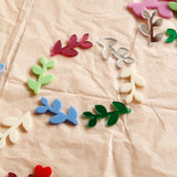 Japanese Multi-color Leaf Pendants for DIY Earrings
