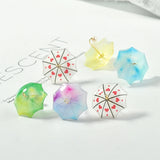 Japanese Flower Umbrella Acrylic DIY Ear Accessories Material