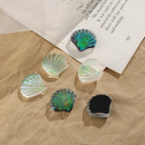 Japanese Fantasy Green Shell Resin Patch DIY Hairpin Jewelry Earrings Materials