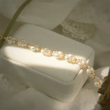 Hand-Woven Freshwater Pearl Bracelet for Women