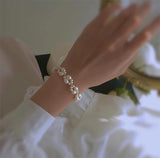 Hand-Woven Freshwater Pearl Bracelet for Women