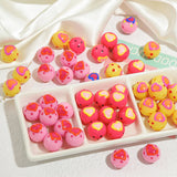 Japanese Hand-Painted Drip Oil Ins Love Beads DIY Material