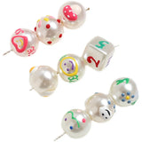 Japanese Ins Cartoon Pearl Beads DIY Jewelry Ear Accessories
