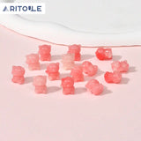 Japanese Bear Shell Anemone Powder Straight Hole Beads DIY Jewelry Material