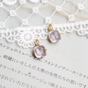 925 Silver Necklace Lavender Amethyst Pendant 10k