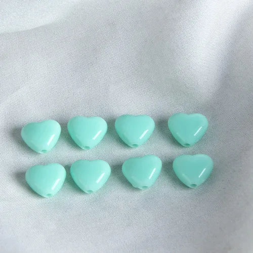 Japanese Love Heart Resin Earrings Bracelet DIY Material