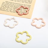 Japanese Floral Acrylic Earring DIY Materials