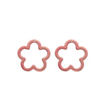 Japanese Floral Acrylic Earring DIY Materials