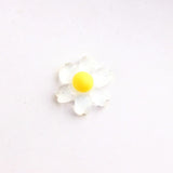 Japanese Cherry Hua Daisy Flower Resin Earrings DIY Accessories