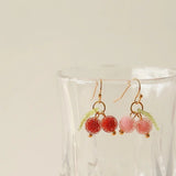 Japanese Sugar Beads & Wind Candy Particle Earring Pendant DIY