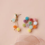 Japanese Sugar Beads & Wind Candy Particle Earring Pendant DIY