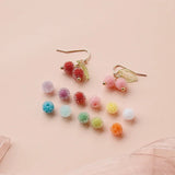 Japanese Sugar Beads & Wind Candy Particle Earring Pendant DIY