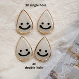 Japanese Water Drop Smiley Ghost Pendant and Earrings DIY Kit