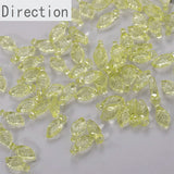 Transparent Green Leaf DIY Jewelry Set