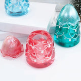 Christmas Tree/Snowman Jar Resin Mold for Epoxy Storage Bottle Y08E