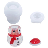 Christmas Tree/Snowman Jewelry Box Resin Mold with Lid