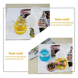 Silicone Resin Jar Mold with Lid for DIY Storage Bottle