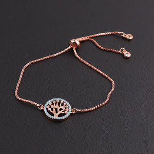Jaravvi High CZ Micro Pave Heart Infinity Butterfly Charm Bracelet