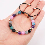 Jaravvi 8mm CZ Ball Braided Friendship Bracelet