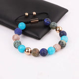 10mm Matte Gemstone Beaded Friendship Bracelet For Women