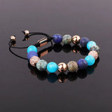 10mm Matte Gemstone Beaded Friendship Bracelet For Women