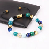 Jaravvi 8mm Jade Beads Friendship Bracelet