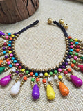Jastie Bohemian Water Drop Anklet - Summer Beach Accessories