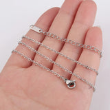 Stainless Steel Necklace Chain 45cm 50Pieces/lot