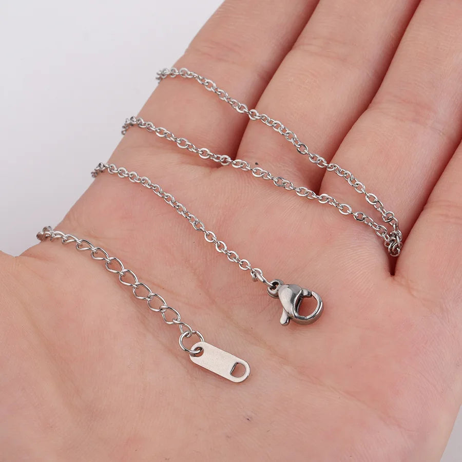 Stainless Steel Necklace Chain 45cm 50Pieces/lot