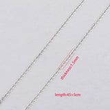 Stainless Steel Necklace Chain 45cm 50Pieces/lot