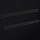 Stainless Steel Bolo Box Chain Necklace 1.8mm DIY Charm Jewelry 10pcs
