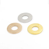 20mm Round Circle Charm Pendant Stainless Steel DIY Charms Jewelry Findings