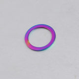 Jaymaxi 30mm Big Circle Charms Stainless Steel DIY Jewelry Accessories