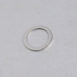 Jaymaxi 30mm Big Circle Charms Stainless Steel DIY Jewelry Accessories