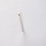 Jaymaxi 3D Bar Pendant Stainless Steel DIY Logo Pendant Charms 5*40mm 20Pieces