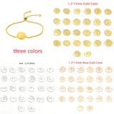 Jaymaxi Alphabet Charm Stainless Steel Letter Bracelet A-Z Initials