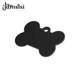 Jaymaxi Tag Charms Stainless Steel Name Tag Charm Jewelry Making 20PCS