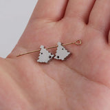 Jaymaxi Christmas Tree Charms Beads DIY Jewelry Accessories, 20Pieces/lot