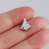 Jaymaxi Christmas Tree Charms Beads DIY Jewelry Accessories, 20Pieces/lot